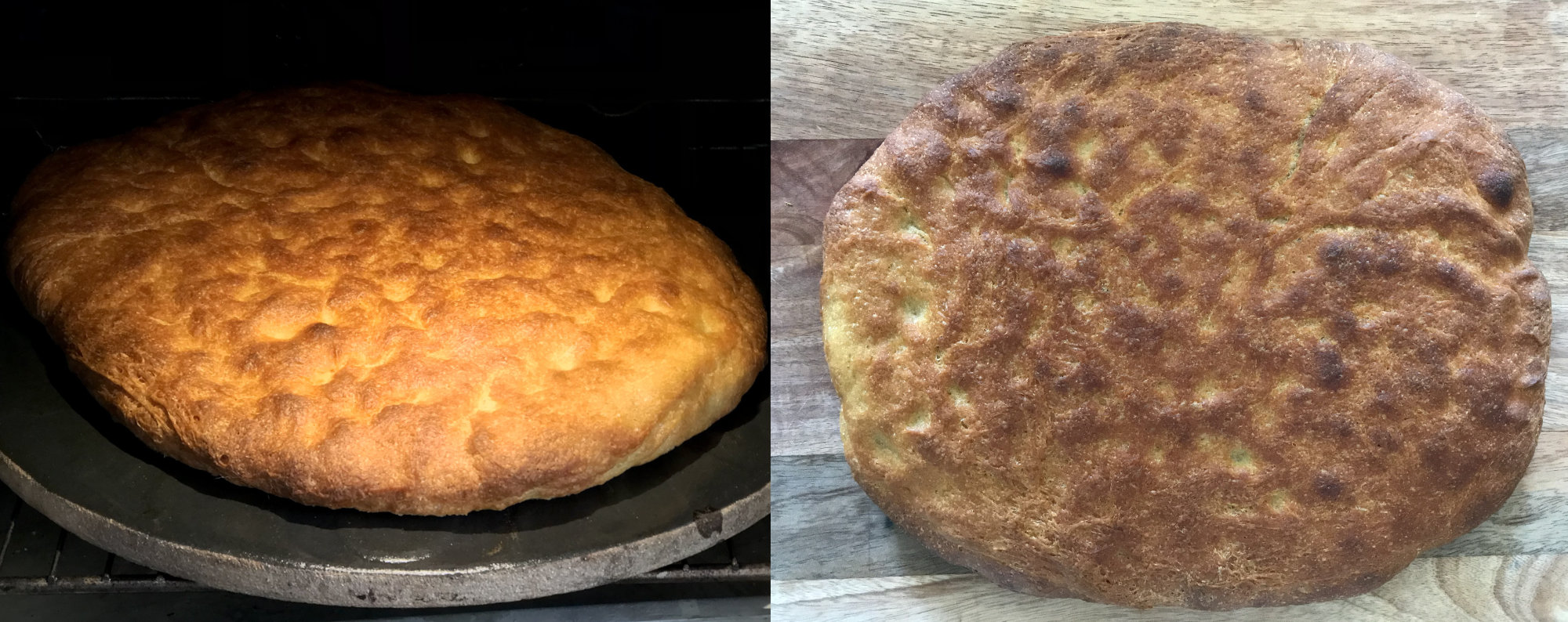 Ham's massively oversized ciabatta