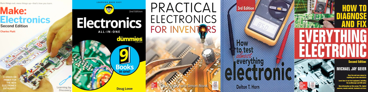 Numerous electronics books