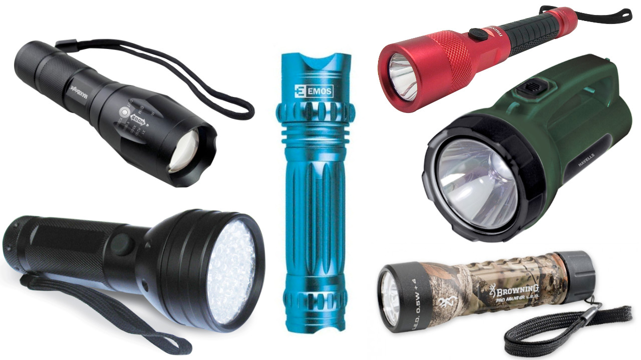 Torches come in a variety of shapes, sizes, and brightnesses.