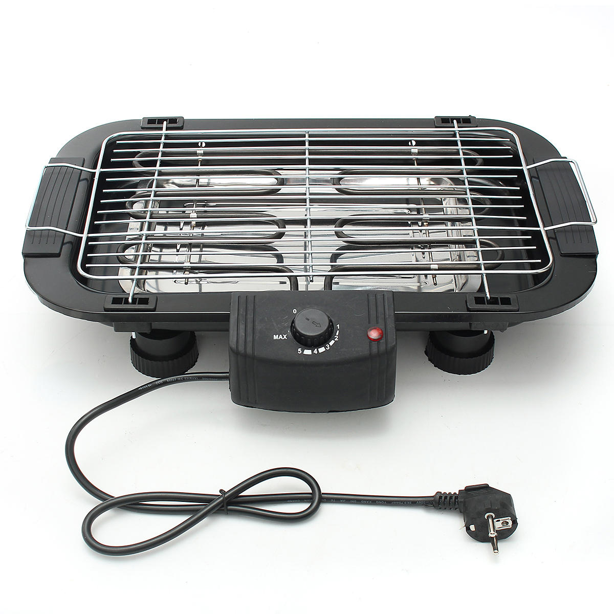 An electric barbecue